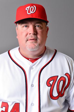 Lecroy is currently the bullpen coach for the Washington Nationals. (Tommy Gilligan-USA TODAY Sports)